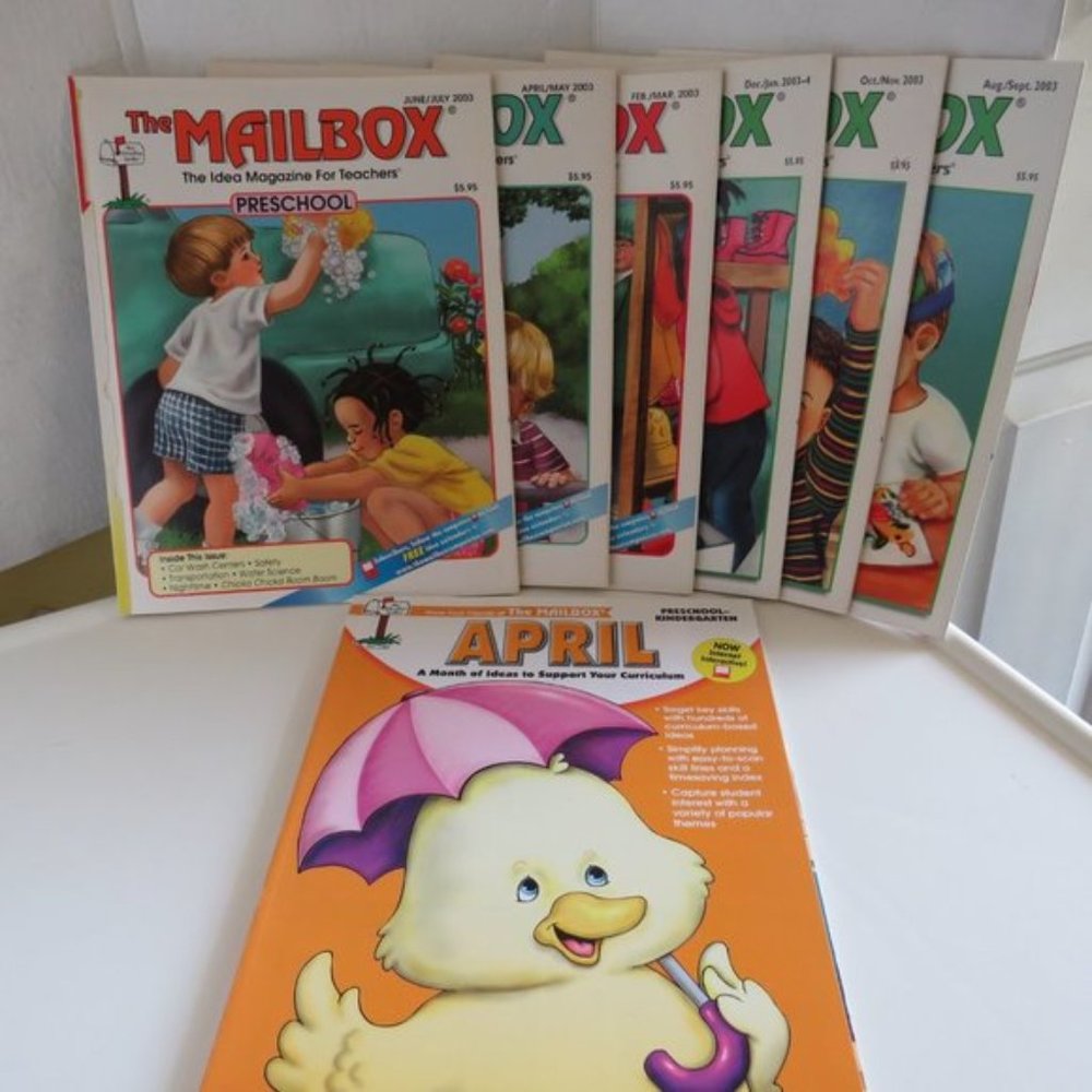 The MAILBOX MAGAZINE COLLECTION #5 - Mailbox April + 6 issues